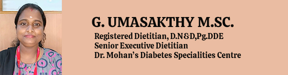 G. Umasakthy M.Sc. Registered Dietitian